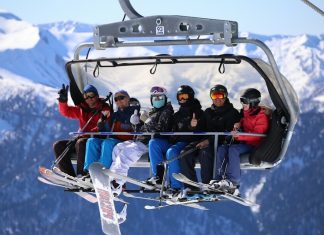 Роза Хутор с инструктором